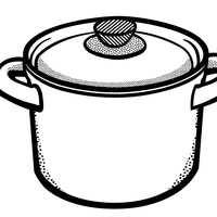Crock Pot Vector Clipart