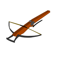 Crossbow Vector Clipart