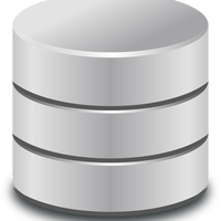 Database Symbol Vector Clipart