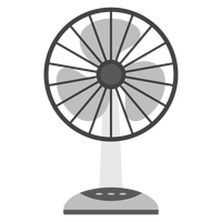 Electric Fan Vector Clipart