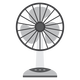 Electric Fan Vector Clipart