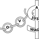 Fair Wage Breaking Poverty Shackles Vector Clipart