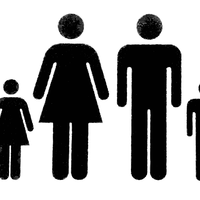 Family of people Vector Clipart