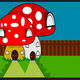 Fantasy Mushroom House Vector Clipart