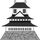 Far Eastern Building Japanese Castle Vector Clipart