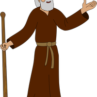 Father Abraham Vector Clipart