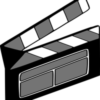 Film Clapper Vector Clipart