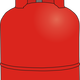 Gas Bottle Vector Clipart