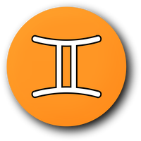 Gemini Symbol Vector Clipart