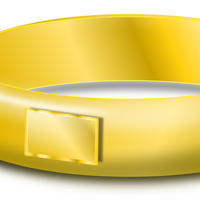 Gold Ring Vector Art