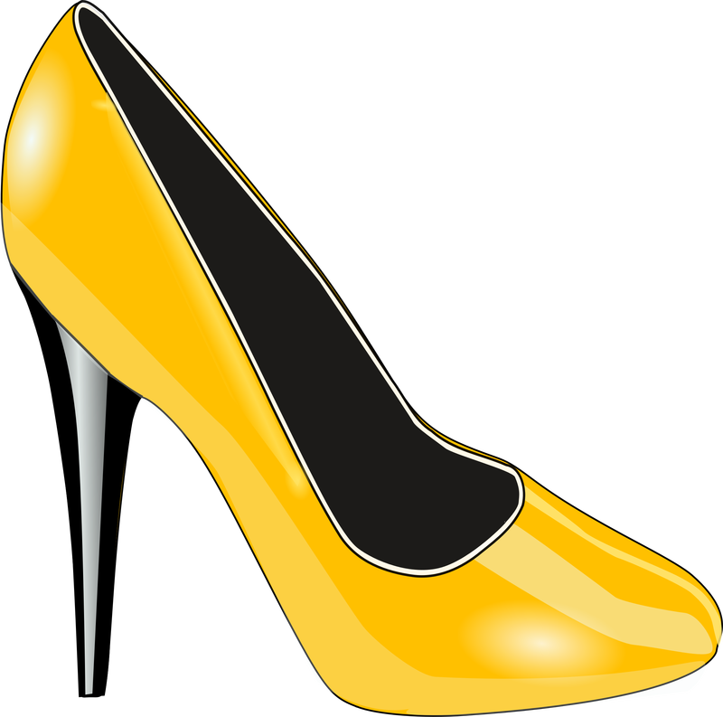 Gold Shoe Vector Clipart image - Free stock photo - Public Domain photo ...