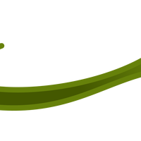 Green Leaf Arrow Vector Clipart