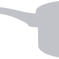 Grey Pan Vector Clipart