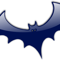 Halloween Bat Vector Clipart