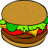 Hamburger Vector Art