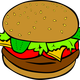 Hamburger Vector Art