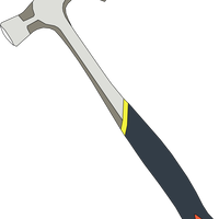 Hammer Vector Clipart