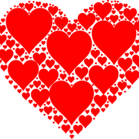 Heart in Heart Vector Files