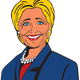 Hillary Clinton Vector Clipart