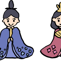 Hina Dolls Vector Clipart