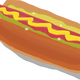 Hot Dog Vector Art