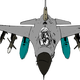 Jet Fighter Vector Art