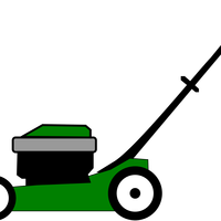 Lawnmower vector clipart