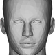 Low Polygon Count Female Head