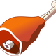 Meat Leg - Fleischkeule vector file