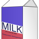 Milk Carton Vector Clipart