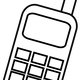 Mobile Cellphone Vector Clipart