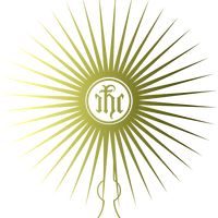 Monstrance Vector Clipart