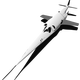 NASA X3 Plane vector clipart