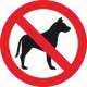 No Dogs Vector file