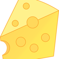 Piece of Cheese Vector Art