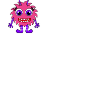 Pink Monster Vector Files