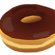 Plain Donut Vector Art