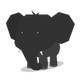Polygon Elephant Vector file