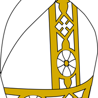 Pope Hat Vector Clipart