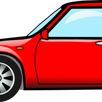 Red Car Vector
