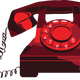 Red Telephone Vector