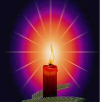 Religious Candlelight vector clipart