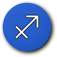 Sagittarius symbol Vector Clipart