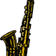 Saxophone Vector Clipart