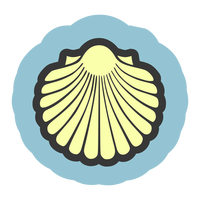 Seashell Icon Vector Clipart