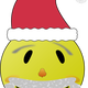 Smiley Santa Vector Clipart