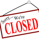 Sorry We're closed sign vector clipart