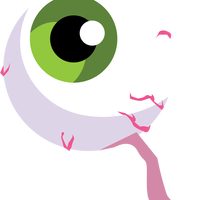 Spooky Eyeball vector Clipart