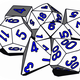 Tabletop RPG Dice set Vector Clipart