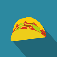 Taco Food Drawing